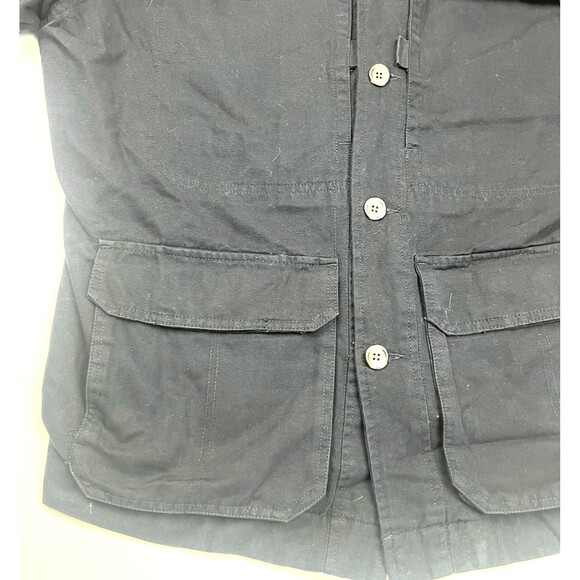 Cabela's Outdoor Gear Barn Coat Mens XL Tall Black Chore Corduroy Jacket - Picture 8 of 12